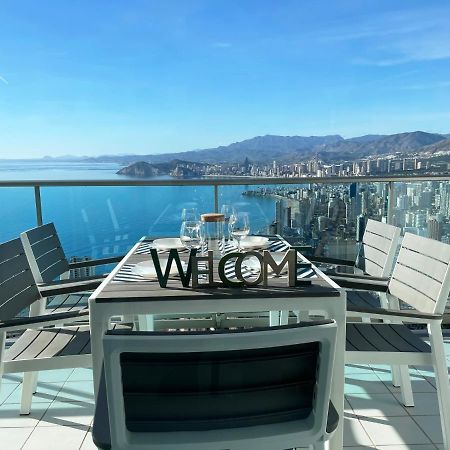 Skyline 41 Gran Lujo, Terraza Grande Y Vistas Al Mar - Planta 41 Apartment เบนิดอร์ม ภายนอก รูปภาพ