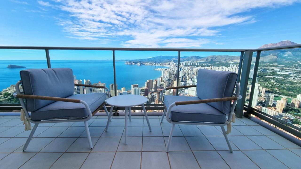 Skyline 41 Gran Lujo, Terraza Grande Y Vistas Al Mar - Planta 41 Apartment เบนิดอร์ม ภายนอก รูปภาพ