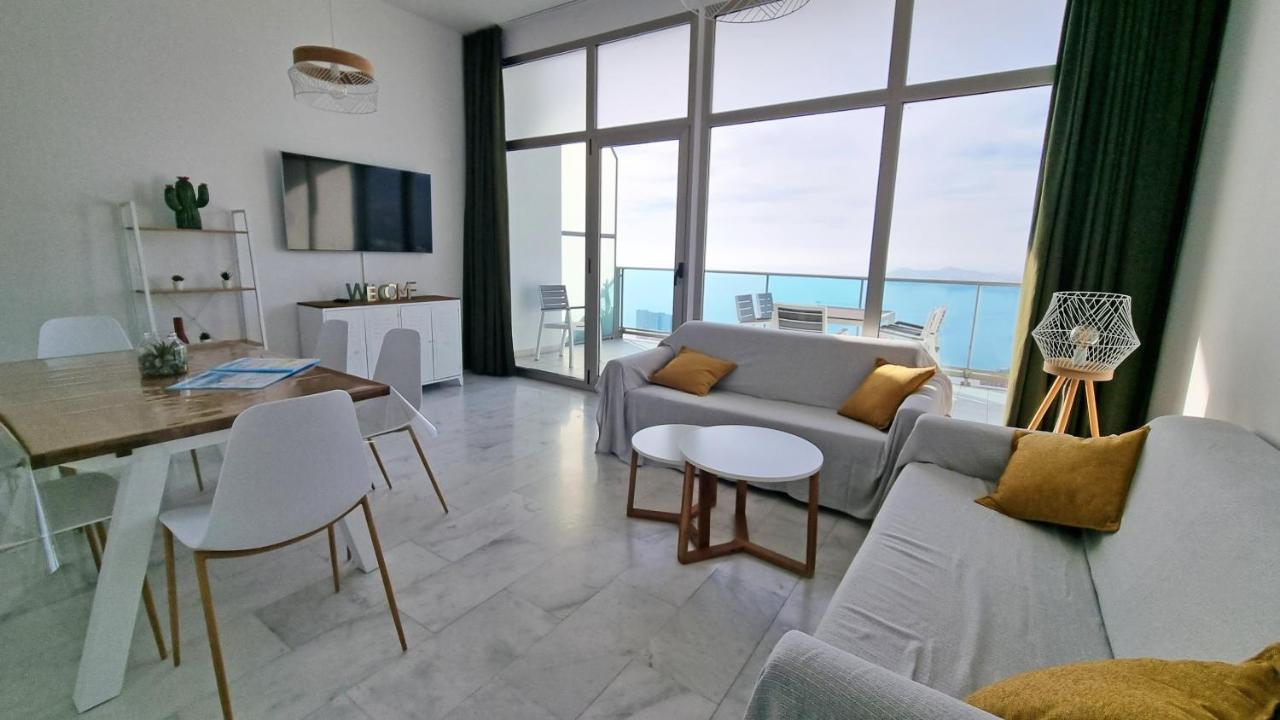 Skyline 41 Gran Lujo, Terraza Grande Y Vistas Al Mar - Planta 41 Apartment เบนิดอร์ม ภายนอก รูปภาพ